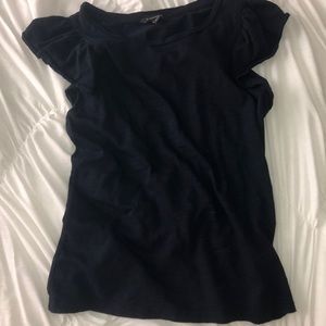 navy blue banana republic tank top